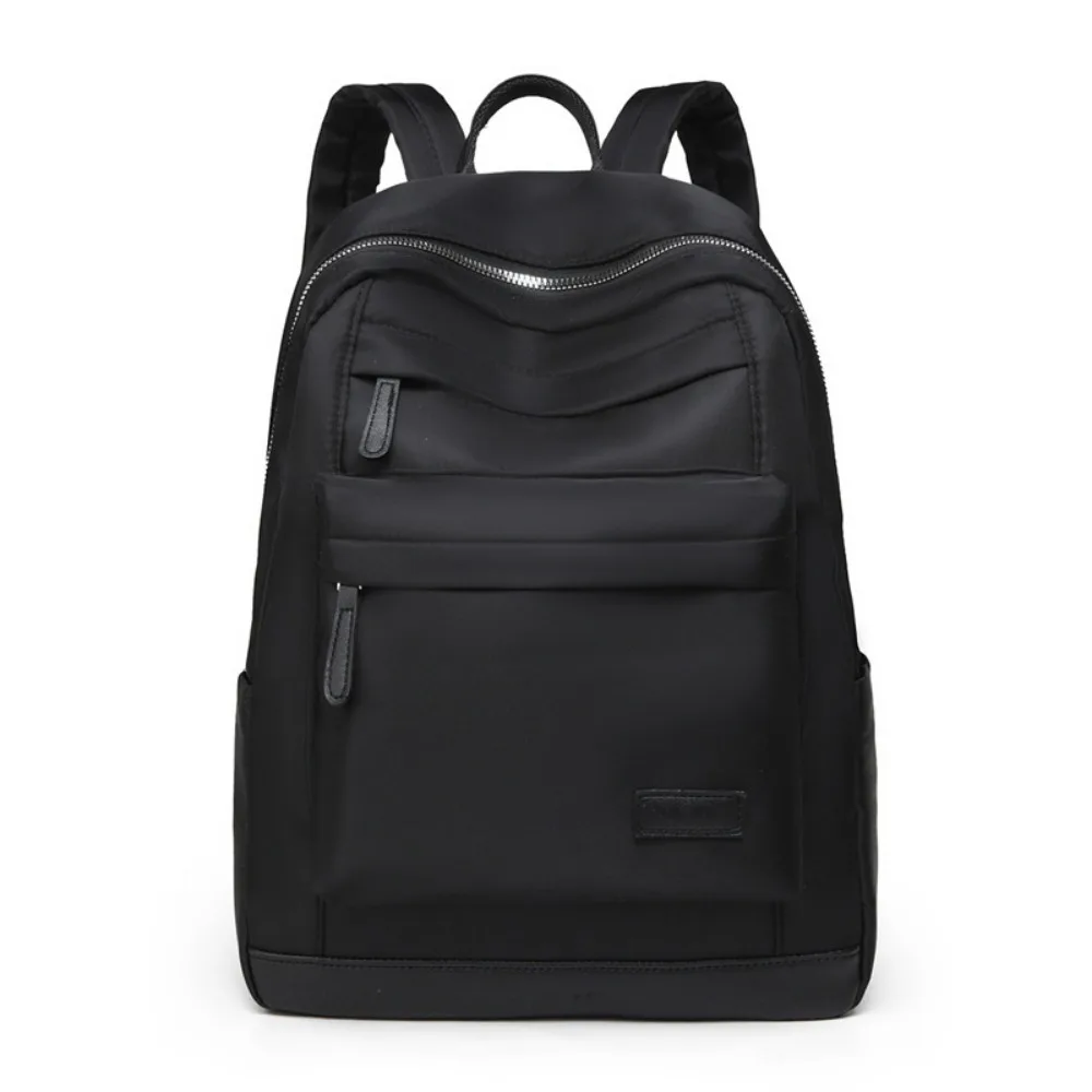 Zaino da donna di grande capacità Borsa a tracolla da viaggio multitasche trapuntata in nylon Borsa da scuola per studenti leggera resistente all'acqua