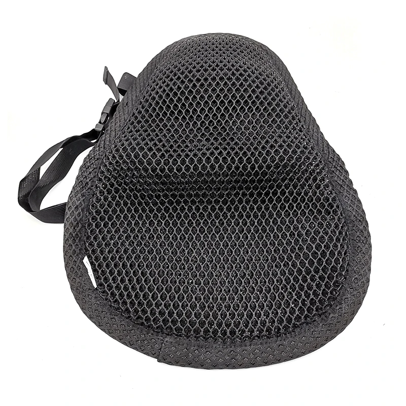 3 Layers Motorcycle Seat Cover Cushion Protect Sunscreen Prevent Seat Sun Pad Waterproof 3D Mesh Honeycomb M Size