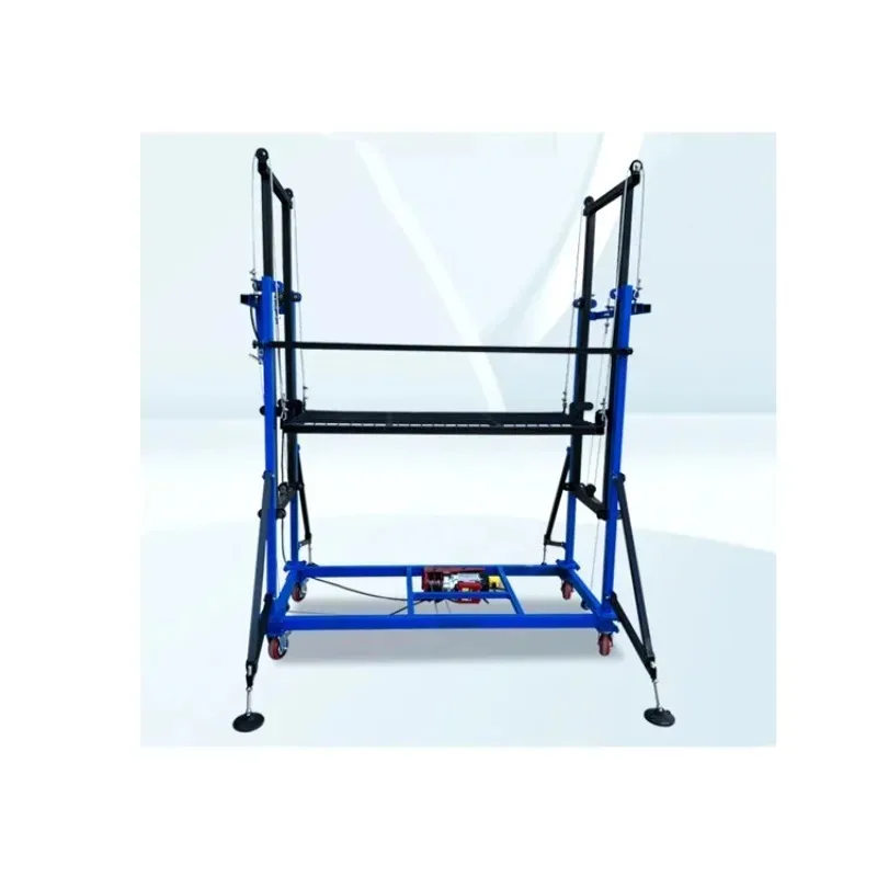 Loading Electric Lifting Scaffold Electric Scaffolding 6m Portable Electric Scaffolding Lift Platform