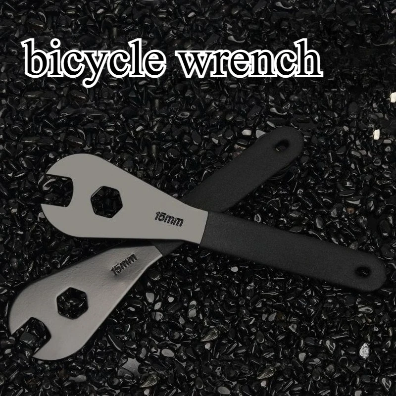 

Portable High Carbon Steel Cone Bike Axle Wrenches Set Bicycle Spindle Hand Spanner Cycling Outdoor Repair Tools Accesories Kit