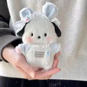 Pochacco Sanrio Doll Keychain dễ thương cho các cô gái, mặt dây chuyền túi DIY, Trang trí phòng Kawaii, Gối trẻ em, Quà tặng đôi, Quà tặng Giáng sinh 12 Bán hàng chính Gối dễ thương - №7