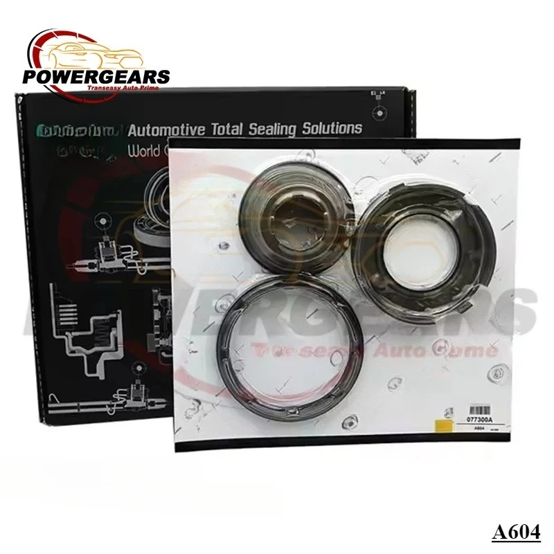 

A604 Original New Auto Transmission Piston Kit 3PCS/SET Fits For DODGE Car Accessories Parts 077300A Accesorios Para