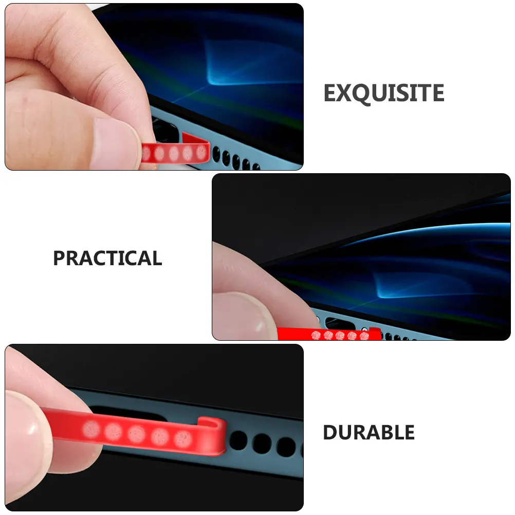 4Pcs Phone Loudspeaker Dust Remover Cleaning Glue Disposable Phone Cleaner Computer Cleaning Prop Loudspeaker Dust Remover