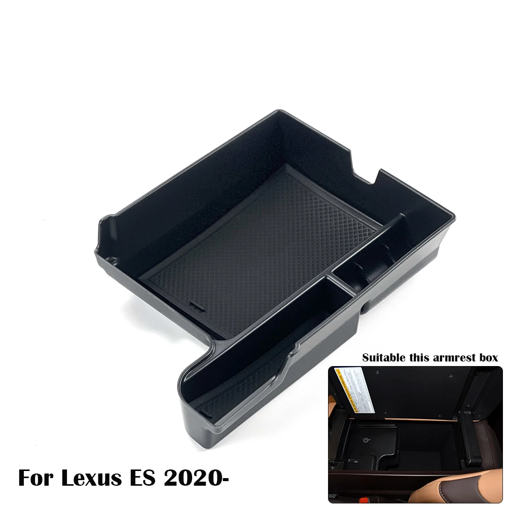 For Lexus CT ES RC GX IS GS GX RX NX LX LM LS UX Car Accessories Central Armrest Storage Box Console Glove Tray Holder