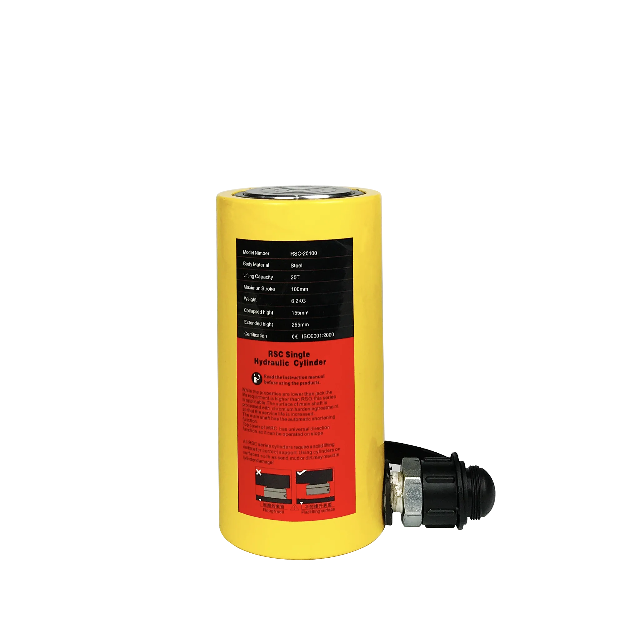 

RSC-20100 Hydraulic Jack 20 Tons Hydraulic Jack Hand Pump Hydraulic Jack