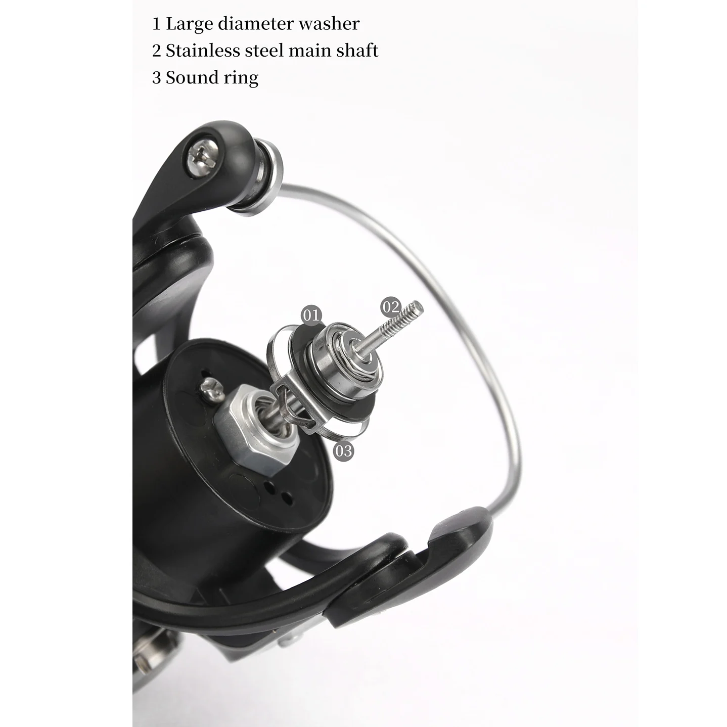 TSURINOYA FRANCIS FS PRO بكرة صيد دوارة 800S 1000 C2000S 2500S 3000M 5.2:1 بكرة ضحلة متعددة الاستخدامات معالجة باس طويلة #4