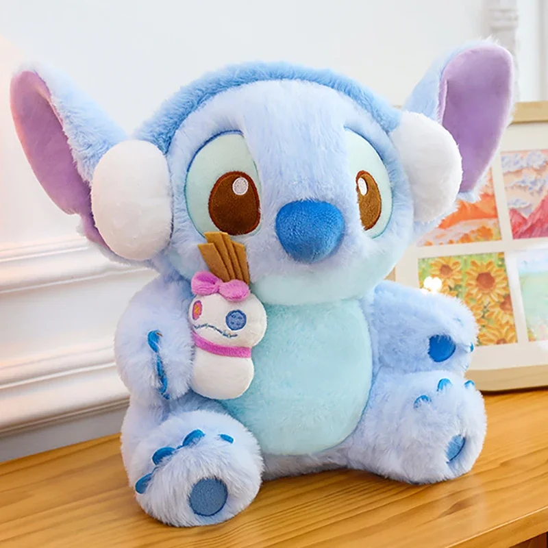 Disney Lilo & Stitch Pluszowe zabawki Kawaii Anime Plushie Dolls Stitch Angel 40-100cm Miękka wypchana poduszka Prezent świąteczny dla dzieci