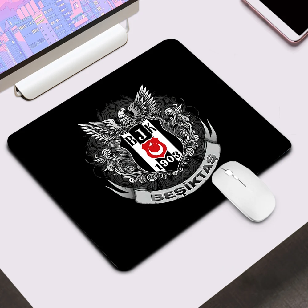 Turkey Besiktas Small Gaming Mouse Pad Computer Office Mousepad Keyboard Pad Desk Mat PC Gamer Mouse Mat XXL Laptop Mausepad