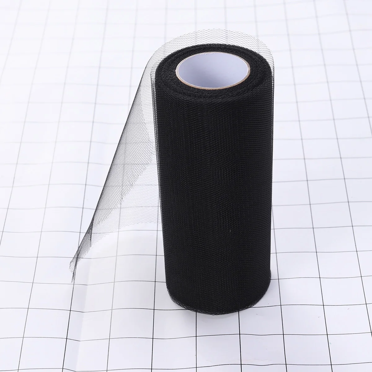 

15Cm X 25 Yards Black Tulle Fabric Roll For Wedding Party Decor Craft Spool Tutu Skirt Material Dacron Netting Table Runner