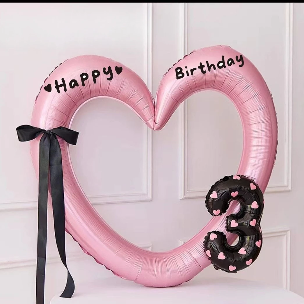 Aushöhlen Liebe Herz Ballon Geburtstag Party Dekoration Nette Liebe Ballons Baby Dusche Hochzeit Party Geschenke Party Ballon Ornament – Detail 13
