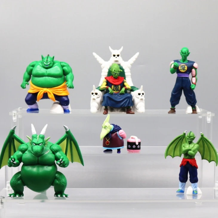 2.5-10cm Anime Dragon Ball Piccolo Daimao Figure Cymbal Tambourine Drum Piano King Piccolo Pvc GK Action Figures Model Toys Gift