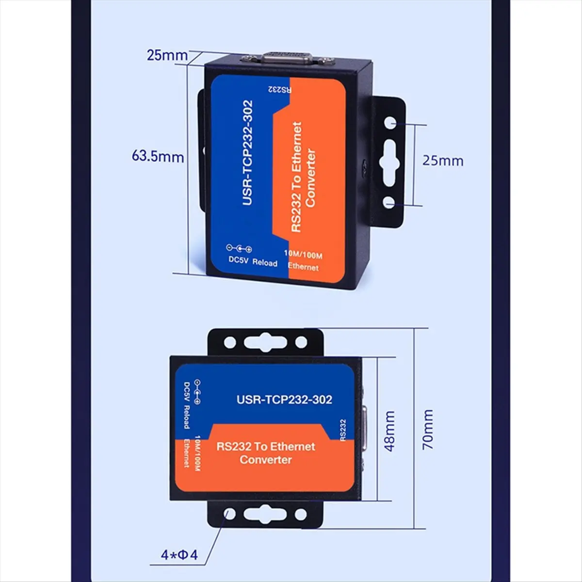 DT1152~ Ethernet Server Module -TCP232-302 RS232 to Ethernet IP Server Module Ethernet Converter Support DHCP/