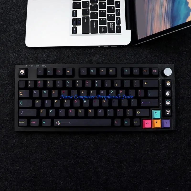 

F68C 137 PCS Keycaps Thermal Sublimation Craft for Mechanical Keyboard