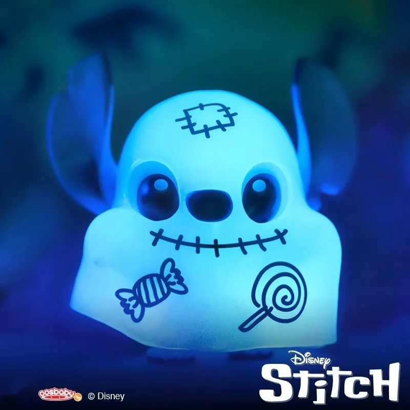 Genuine Disney's Lilo & Stitch Dress Up Ghost Stitch Cosbabys Mini Collection Of Dolls Luminous Ornaments Around Holiday Gift