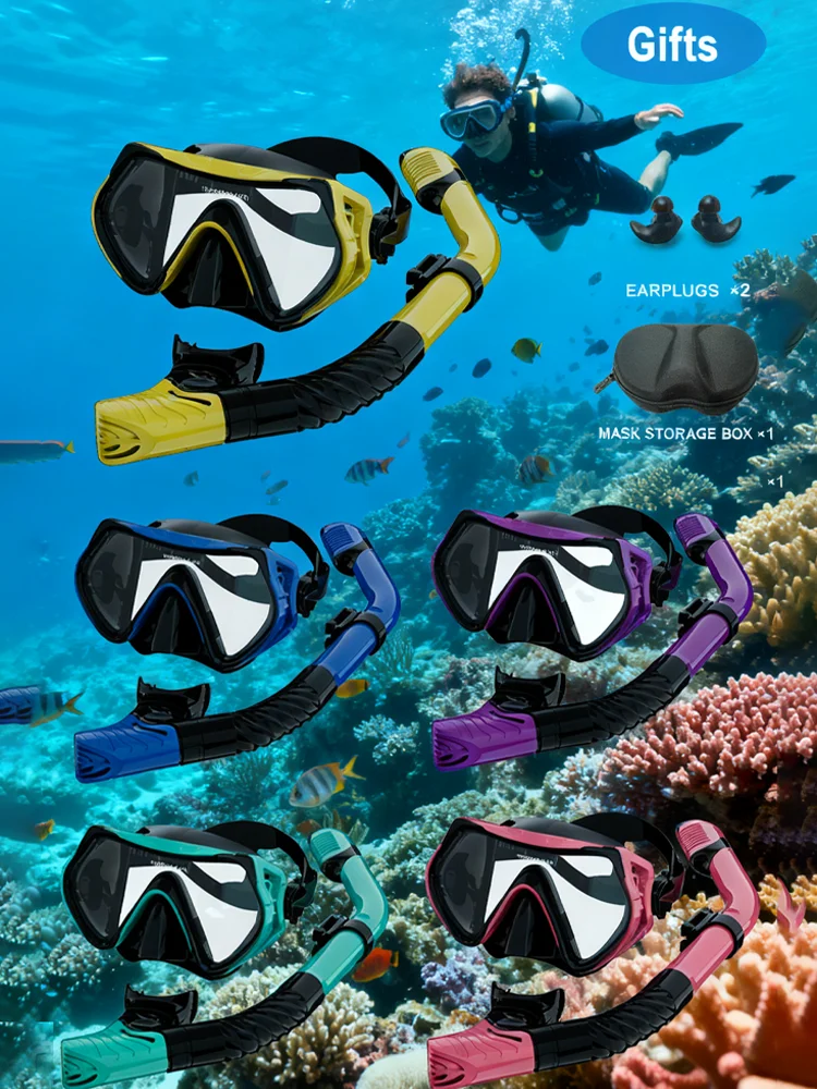 Kit Snorkel Apnea Profesional JSJM con Tubo y Caja - imagen 5