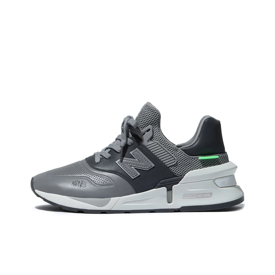 

MADNESS x New Balance NB 997S Амортизация Баланс Низкий Топ Повседневные Беговые Кроссовки Унисекс Серый MS997SMW