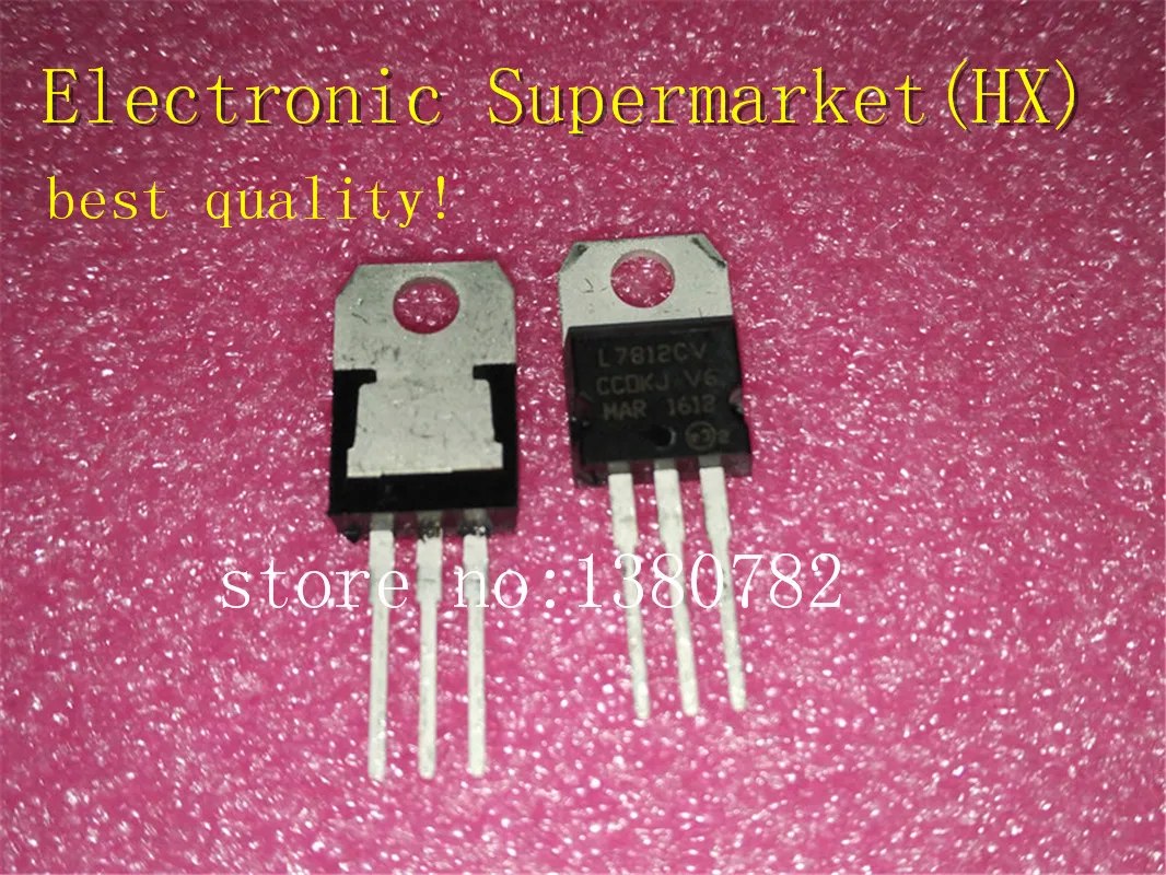 Free Shipping 50pcs/lots L7812CV  L7812  TO-220  100%New original  IC In stock!