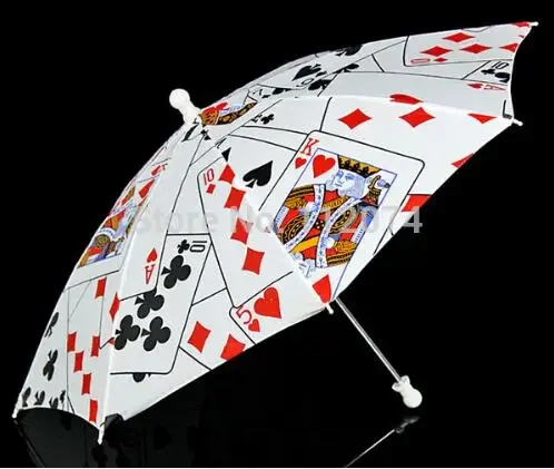 Umbrella Production Pocker Pattern Medium Stage Magic Tricks Magia Magie Magicians Prop Gimmick Illusion Accessory