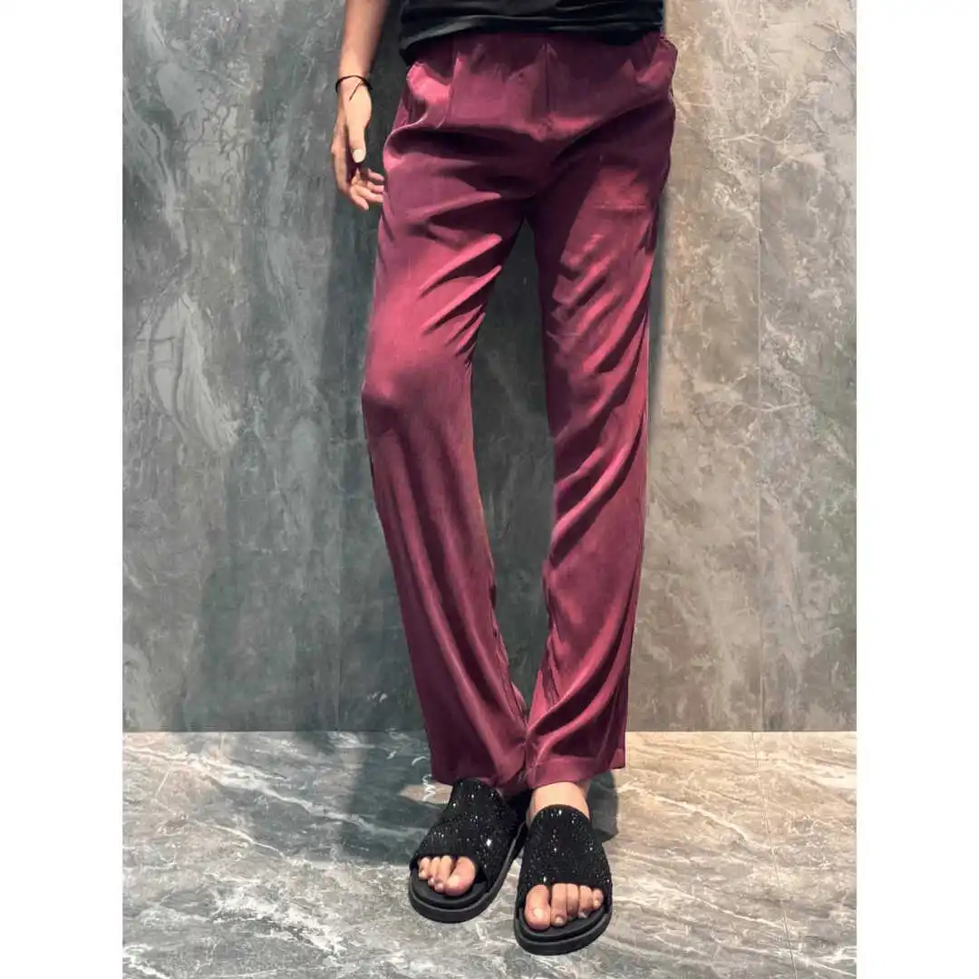 

Summer New Men's Spor Loose Straight Leg Casual Pants Thin Lightweight Faionable Trousers Breathable Long Trousers