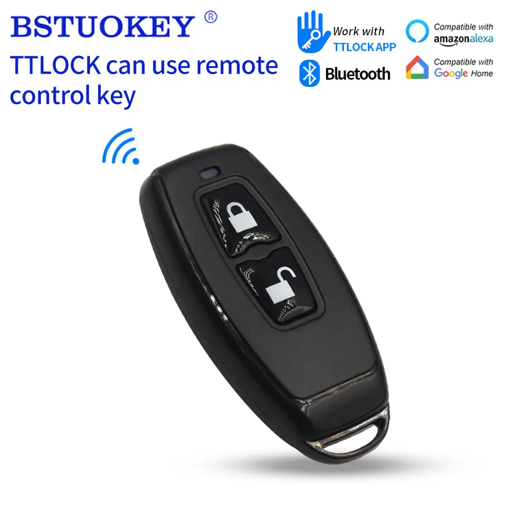 

2.4GHz TTlock Key Fob R1 Wireless Remote Controller For Smart Lock Door Access Devices of TTLOCK APP 433mhz Remote Control Key