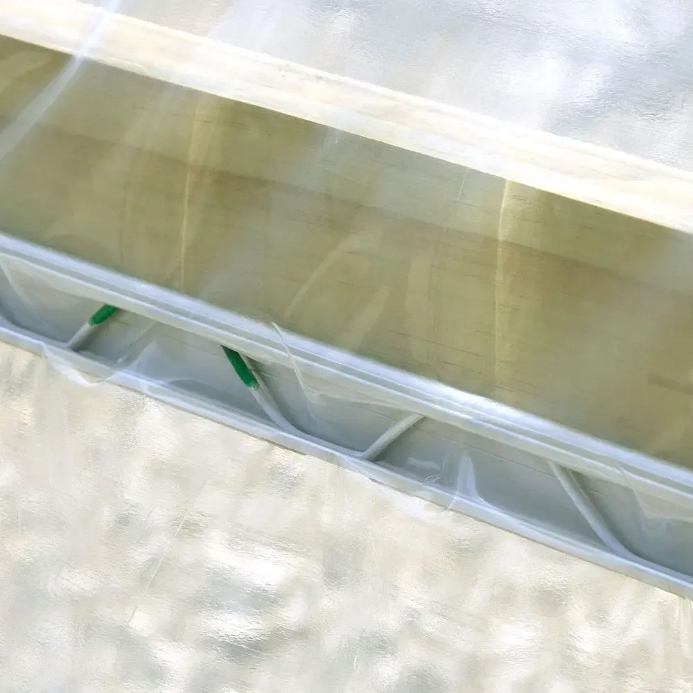 6' 6 Wire Pack for Greenhouse PVC Coated Spring Lock or Attachment, Plastic Poly Film or Shade Cloth, 100 Pack