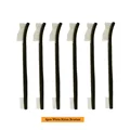 6pcs White Brush