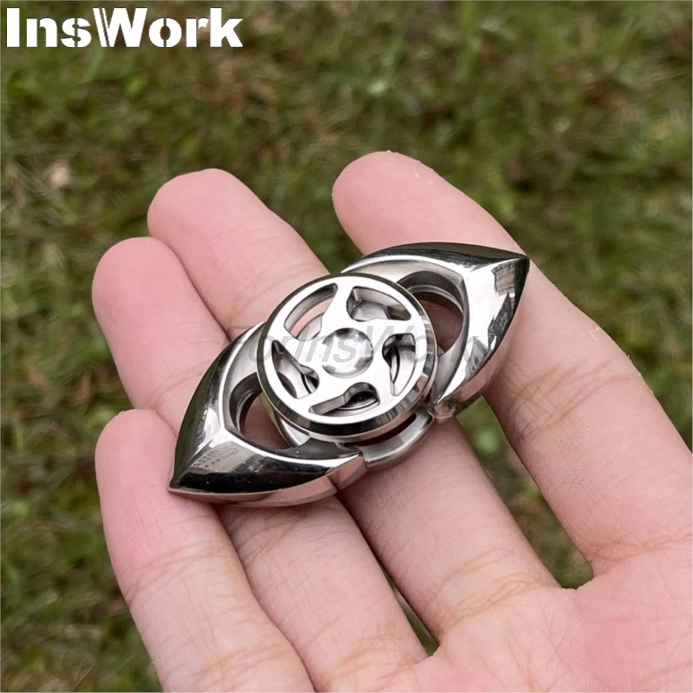 GreyCrossing Feeling Fingertip Gyro Metal Stress Relief Toys Finger Spinner