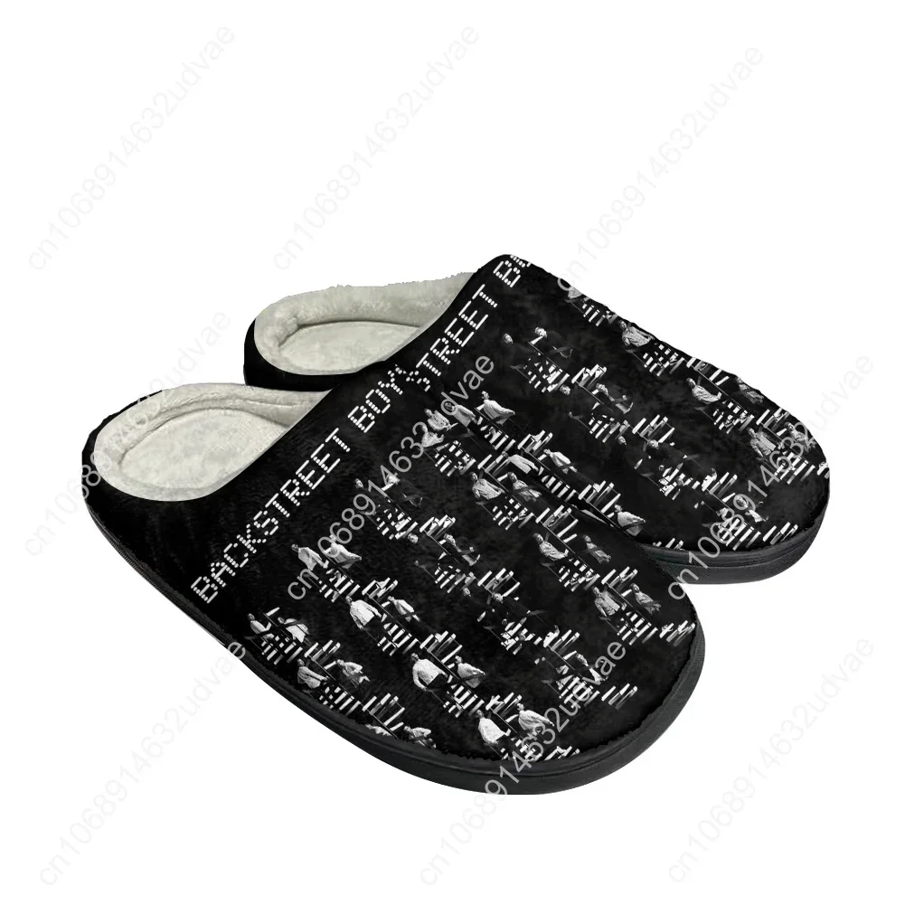 Hot Backstreet Boys Fashion Custom Slippers Mens Womens Sandals Soft Plush Casual Keep Warm Shoes Thermal Comfortable Slipper