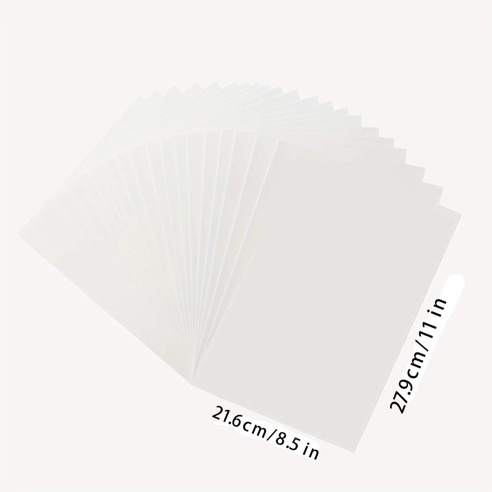 5 Sheets 8.5X11 Inch Iron on Heat Transfer Paper for Light Fabric T Shirt Transfers Paper for Inkjet Printer