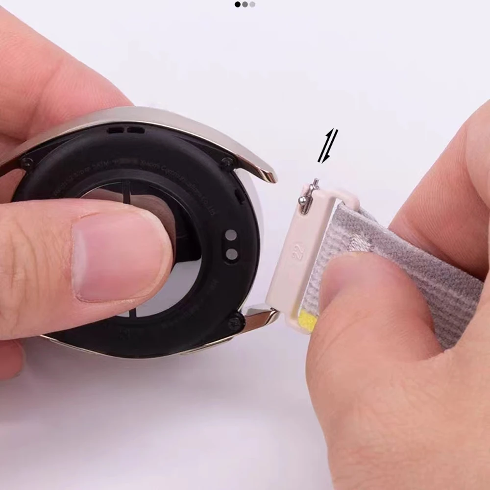 2 pçs bandas esportivas de náilon para garmin venu 3/2 vivoactive 4/5/6 20mm 22mm cinta forerunner 255 265 570 245 645 trilha loop pulseira