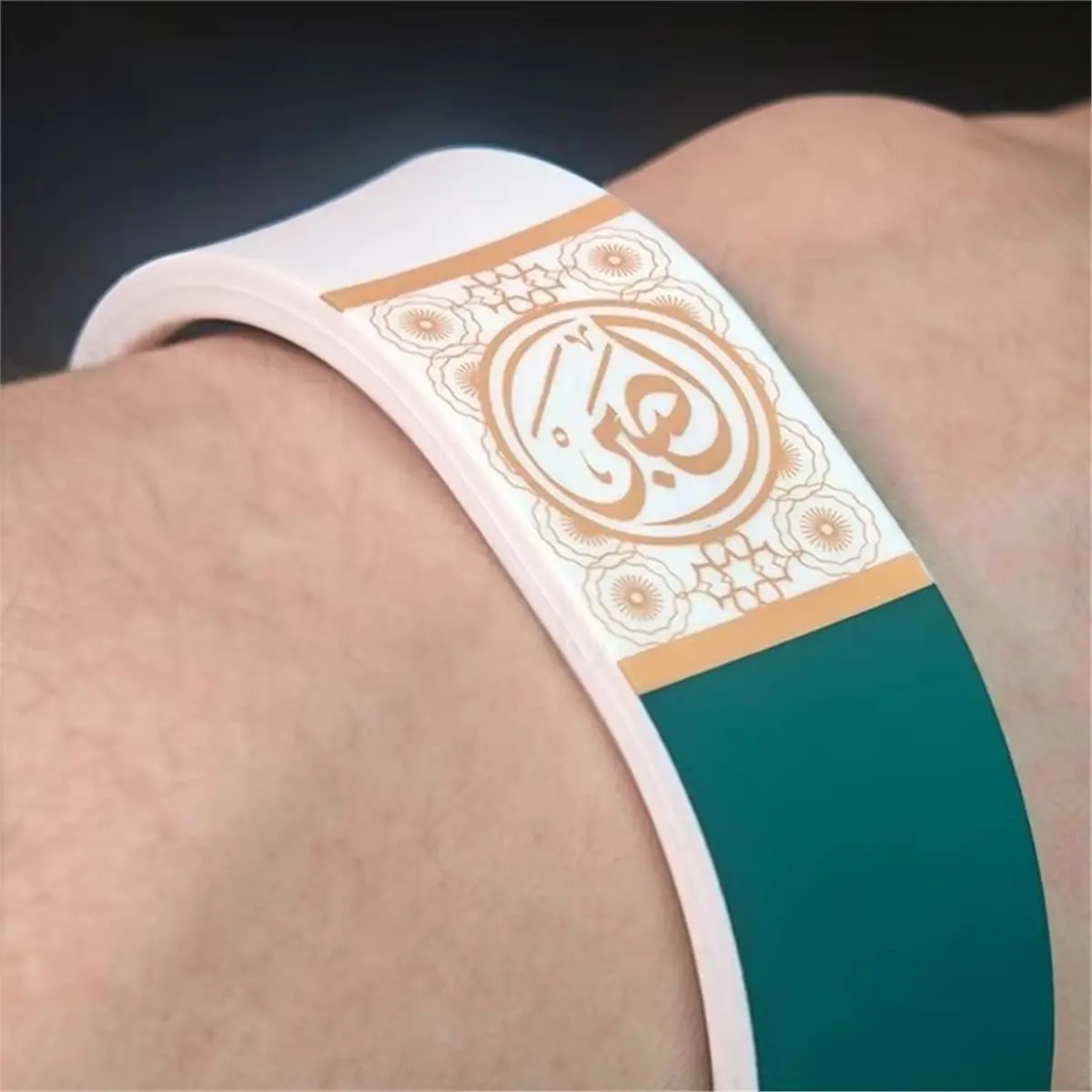NFC Smart Bracelet Full Quran Learning Feature Ayah Band Muslim Prayer Wristband Islamic Gift Waterproof B