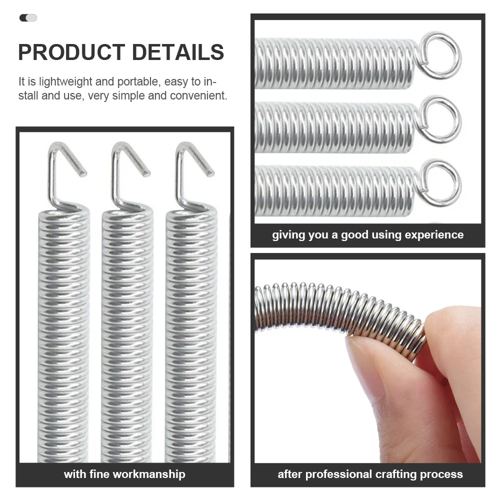 

6Pcs Electric Guitar Tremolo Bridge Springs Standard Size Good Experience Tremolo Springs Electric Guitar Parts