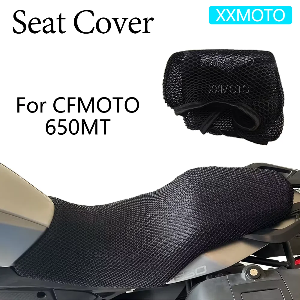 

For CFMOTO CF 650MT 650 MT CF650MT Motorcycle Seat Cover Heat Insulation 3D Mesh Breathable Non-Slip Protection Cushion