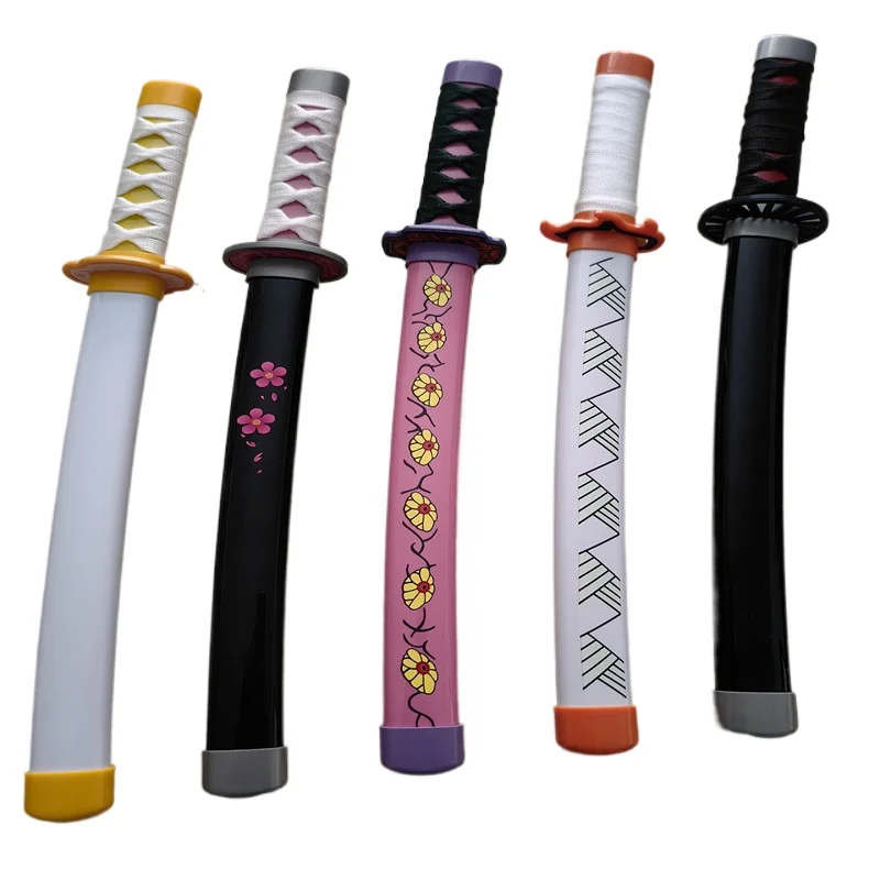 

42cm Anime Role Play Kokushibo Plastic Sword Cosplay 16.5inch Kamado Tanjiro Katana Model