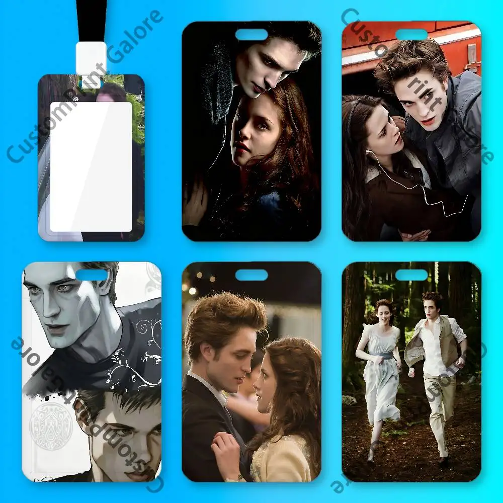 T-Twilight E-Edward B-Bella Clear PVC ID Card Sleeve Waterproof Card Holder Sleeve for Album Photocard Gifts