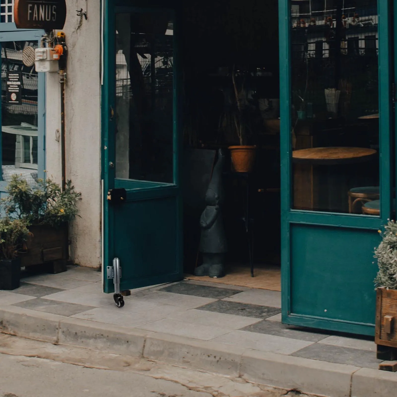 

2 Inch PU Heavy Duty Spring Loaded Gate Door Wheel Caster Swivel Suitable for Asphalt Brick Concrete Grass Gravel