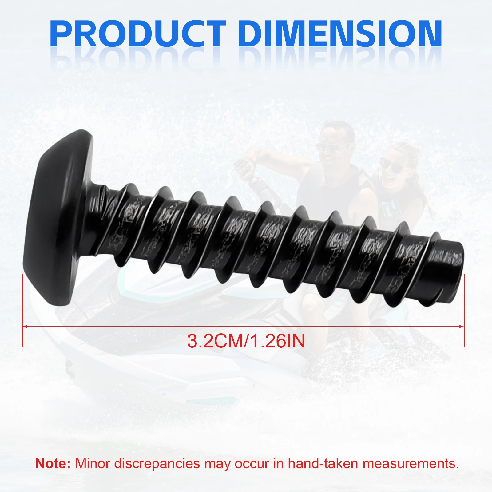 M6.81 X 30 Plastite Torx Cone Screw Compatible with Sea-Doo Sport Boat GTI GTX Replace 250001007