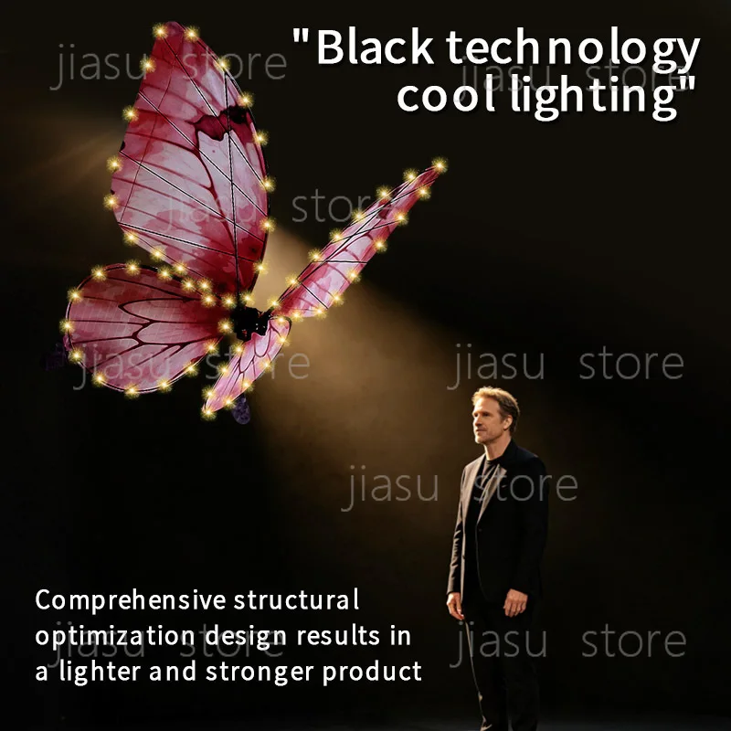 RC Bionic Butterfly Flapping Wing Aircraft, Remote Control Simulated Butterfly for Wedding & Commercial Stage Performance
