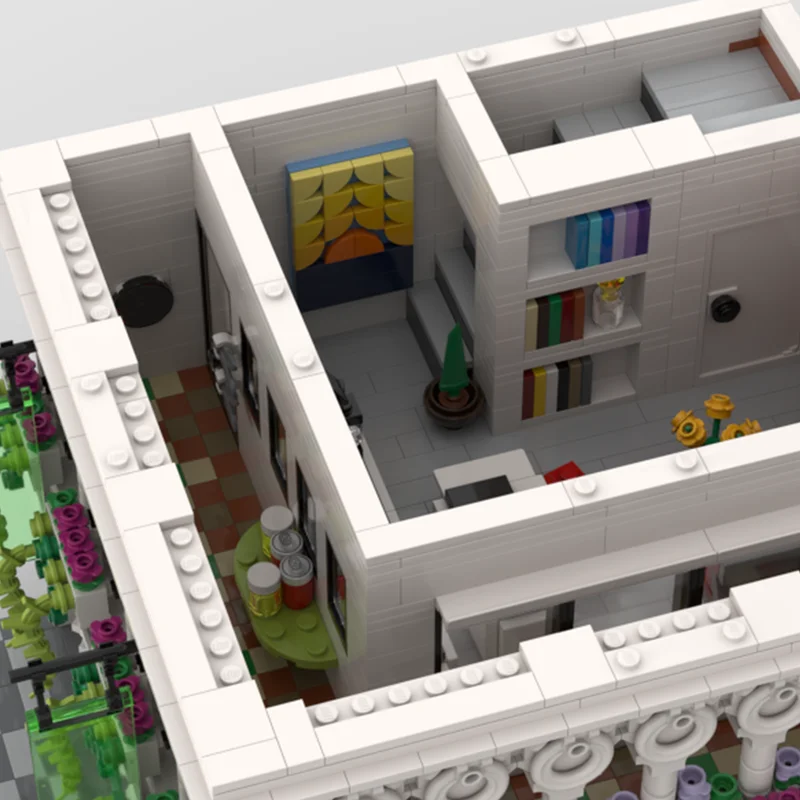 10262 Uds. MOC palacios y puentes de Venecia paisaje de ciudad acuática arquitectura europea punto de referencia clásico DIY modelo de bloques de construcción regalo