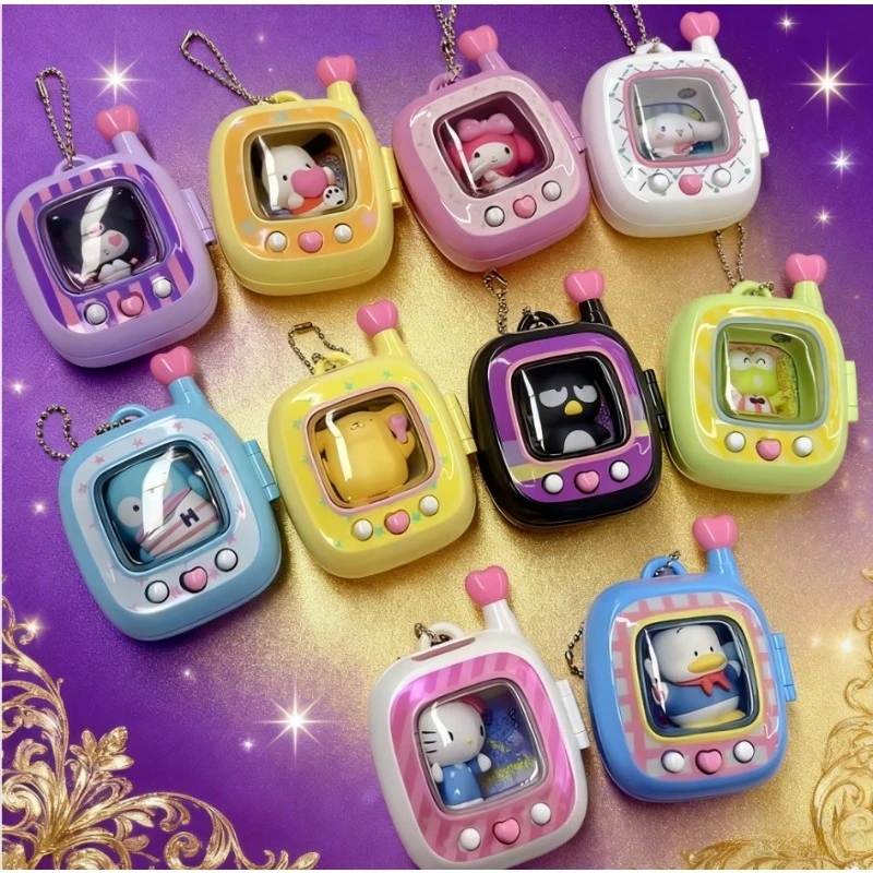 

Sanrio персонажи Kuromi мультфильм слепая коробка кулон милая аниме фигурка загадочный подарок для девочек сувениры на день рождения