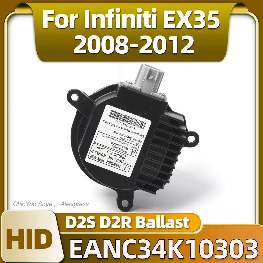 

EANC34K10303 Xenon Headlight D2S D2R BALLAST Control EANA090A0350 EANA2X512637 For Infiniti EX35 2008 2009 2010 2011 2012