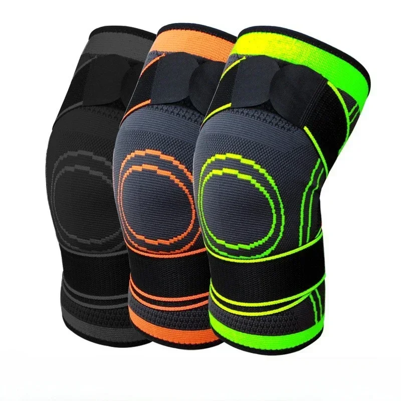 Professional Sports Knee Patella Strap, High-Elastic Nylon Band, Patella Stabilization, Hiking/Cycling/Squats, No Roll-Edge