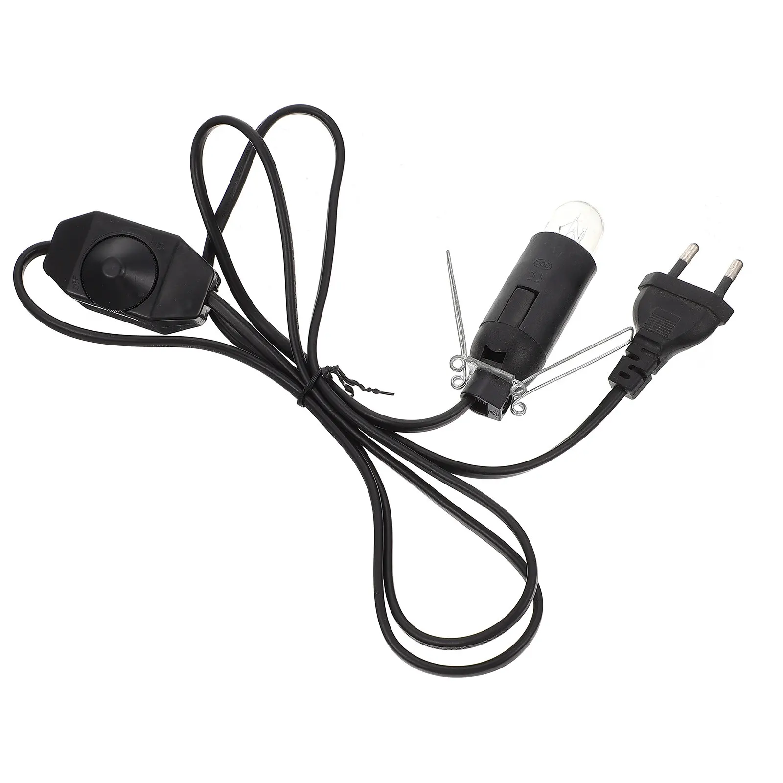 

Комплект: Кабель питания для соляной лампы с регулировкой яркости, соединительный провод для лампы, сменный кабель с вилкой EU, AC220V, прочный кабель