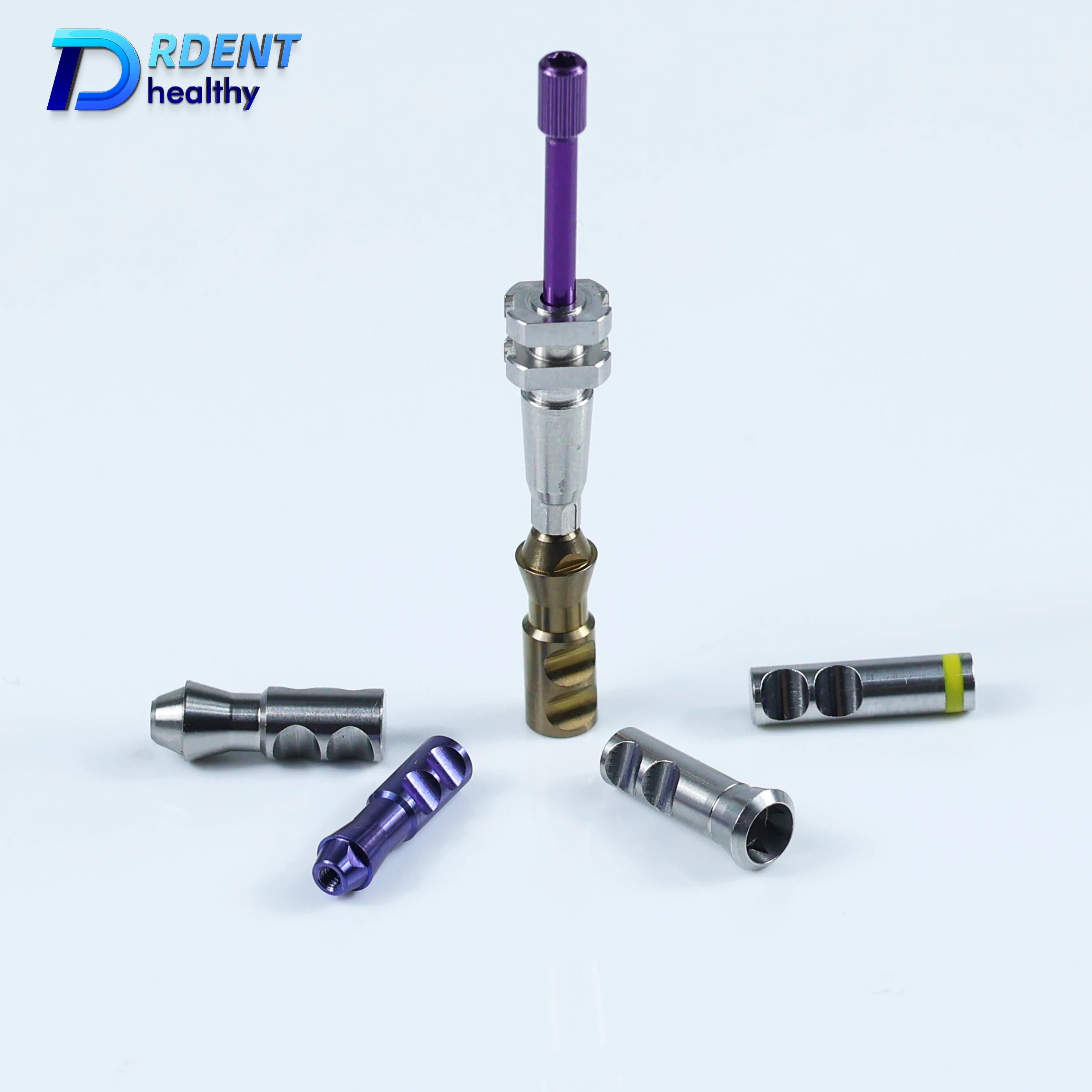 

4PCS Implant Plaster Composite Implant Plaster Tool Lab Analog Compatible Replacement Screw Healing With Osstem Dentium Strauman