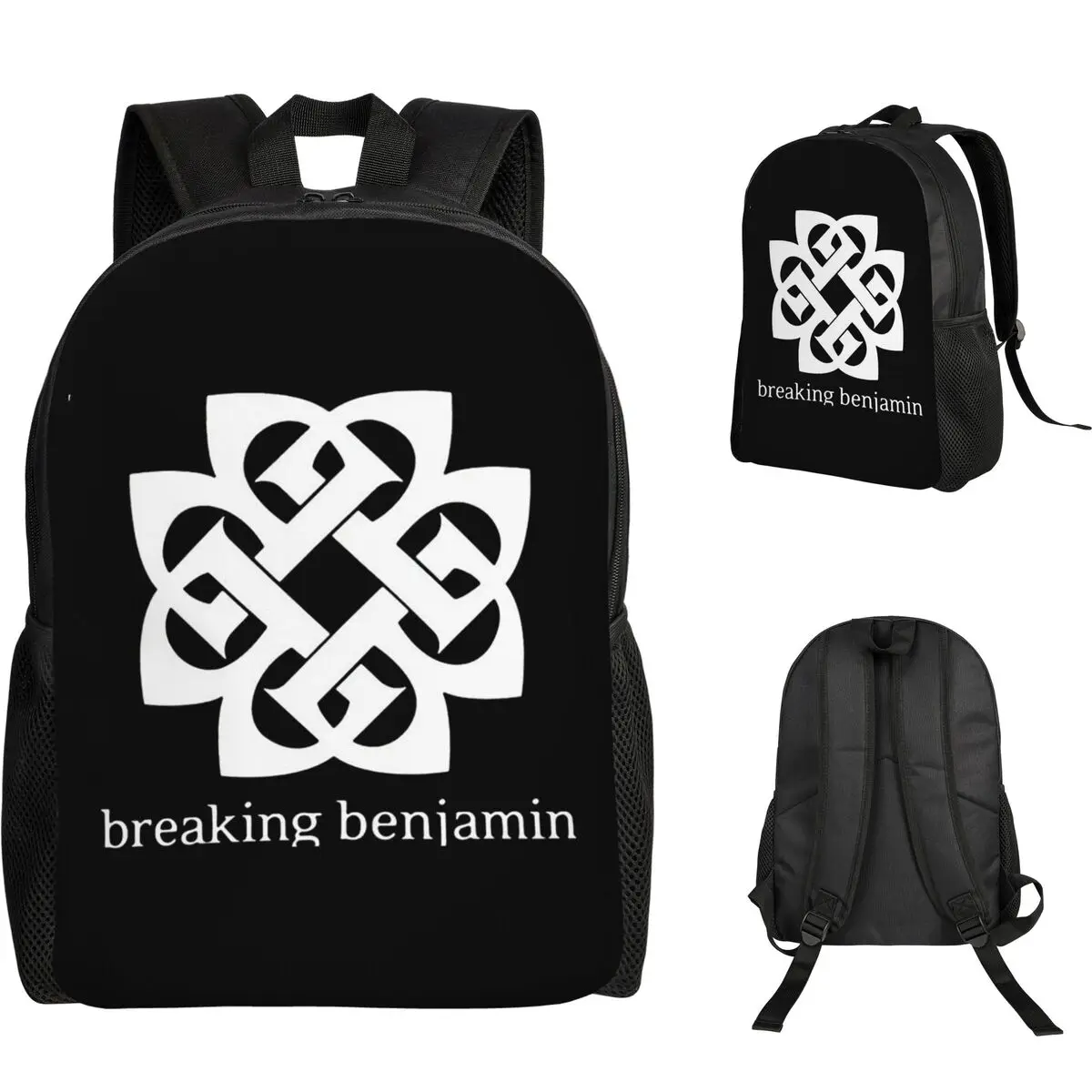 Art - Breaking Benjamin Premium Backpack Student Boys Girls BookBag School Bag Computer Shoulder Bags