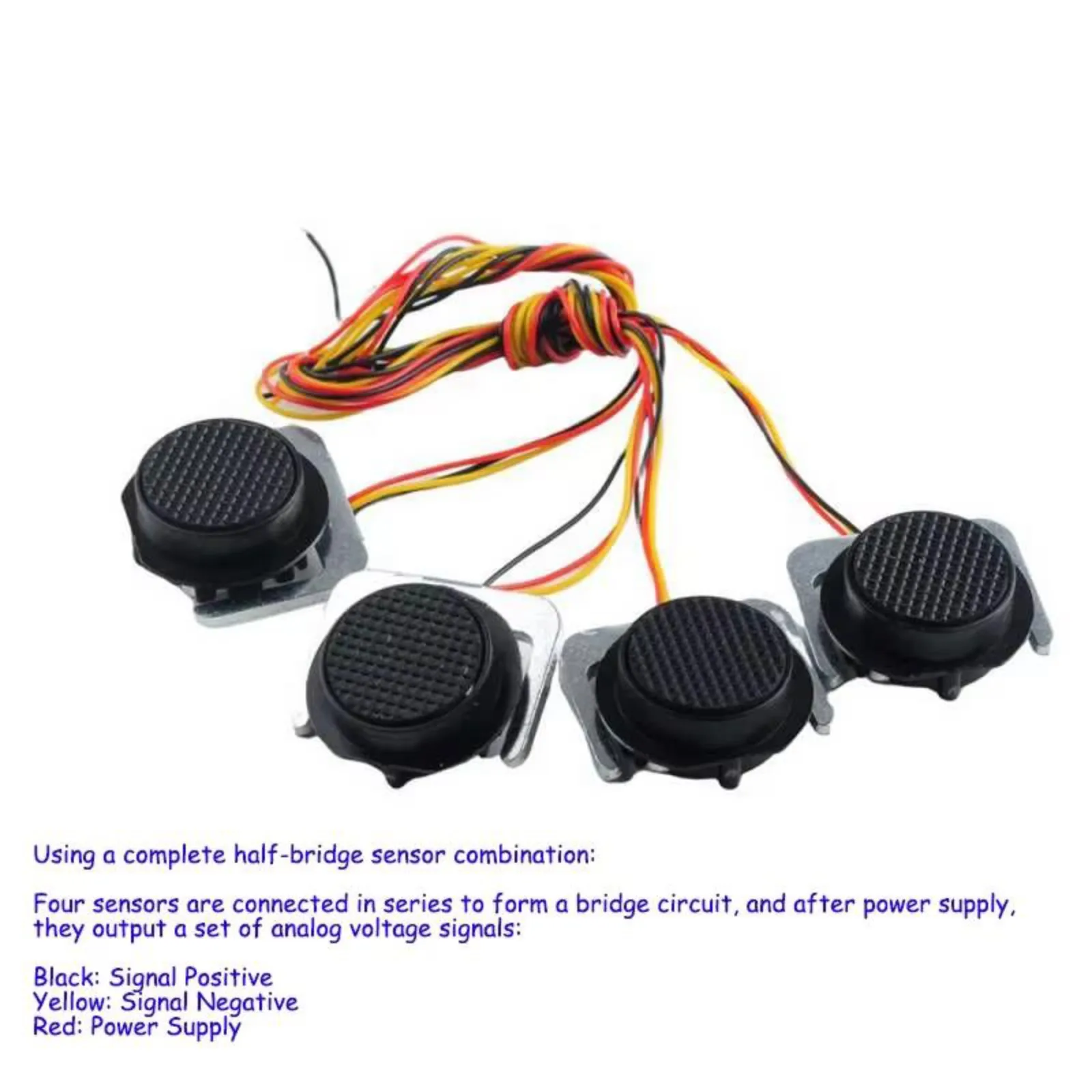 DIYmall 50kg Half-bridge Strain Gauge Load Cell Sensor + HX711 Module for Arduino