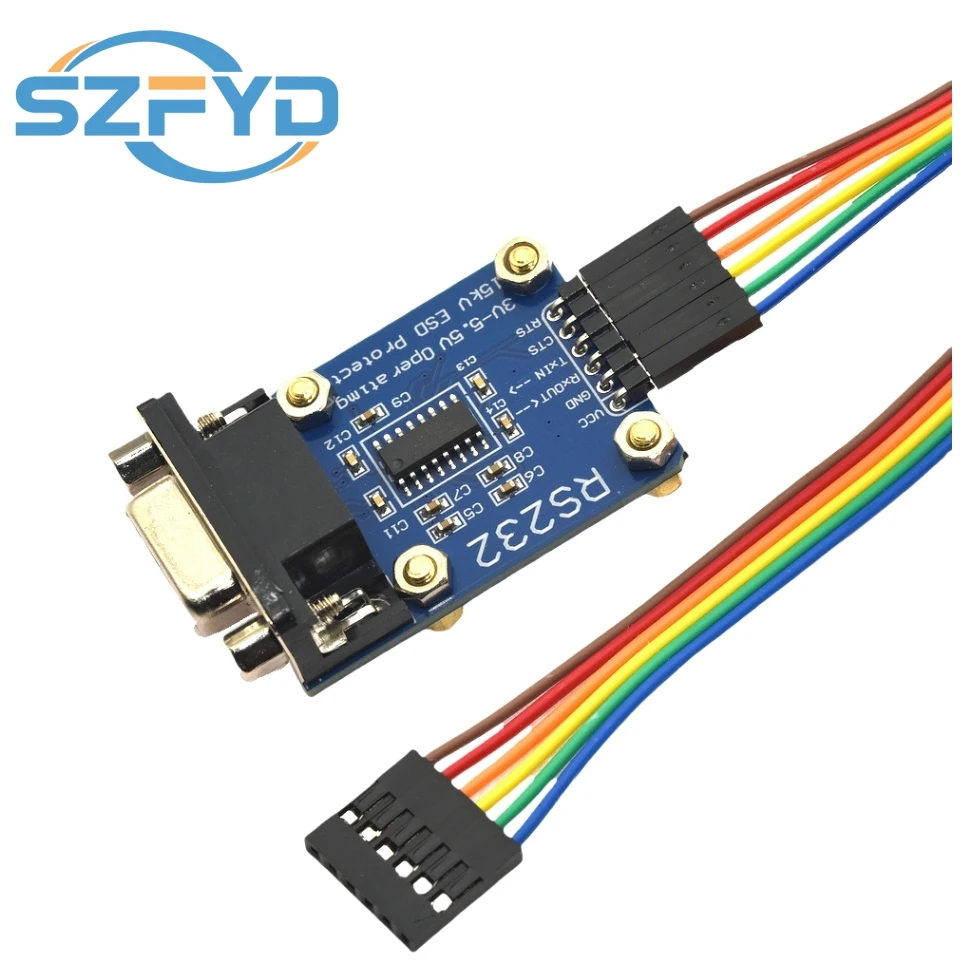 Módulo de puerto serie RS232 a TTL y UART con ESD cable intermitente - imagen 2