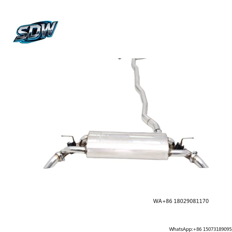 

Valvetronic Catback Exhaust System for M2 F87 M3 G80 M4 G82 M5 F90 M550i 530i 540i Performance Stainless Steel Pipes