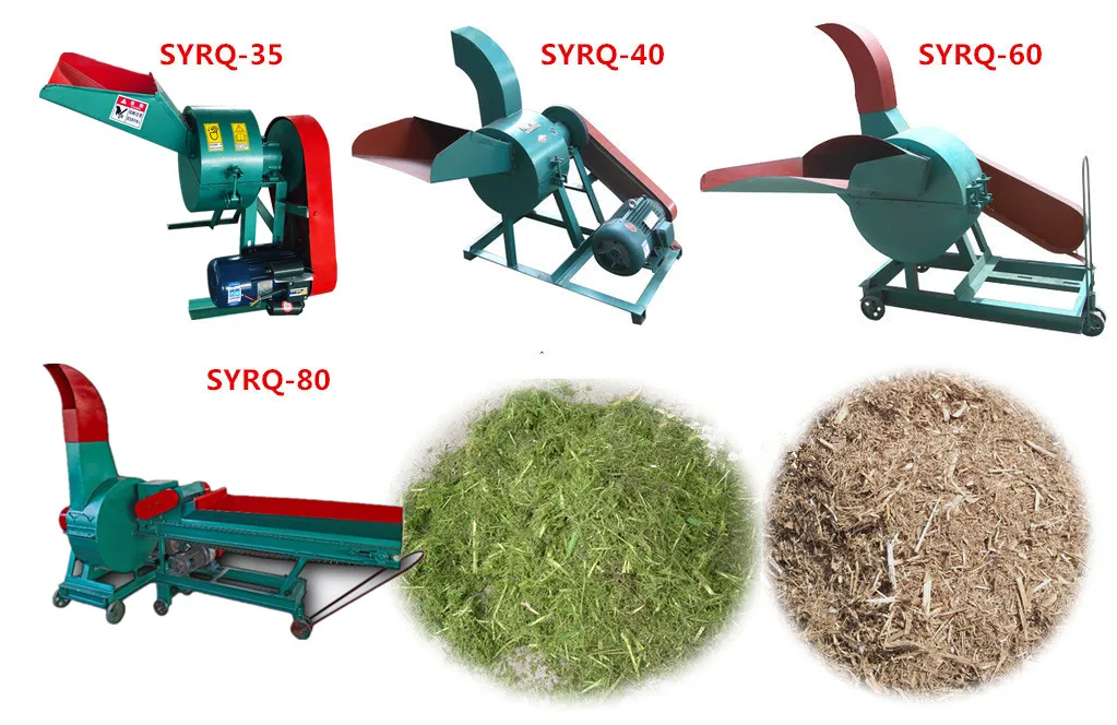 Multifunctional Fresh Grain Corn Stalk Bean Wheat Straw Crusher/Dry Grass Crushing Grinding Machine For Sheep Breeding