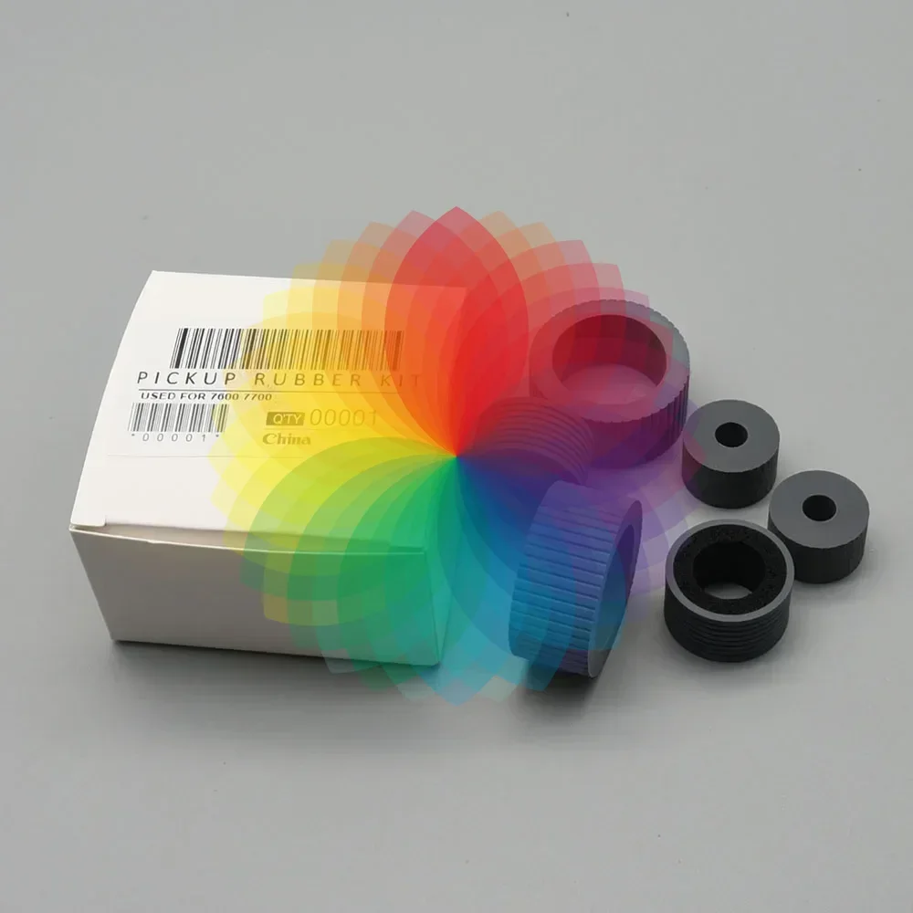 

1SETS Brake Pick Roller Tire for Fujitsu fi-7600 fi-7700 fi-7700S / fi7600 fi7700 fi7700S PA03740-K010 PA03740-K011
